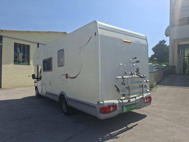 CAMPER CHALLENGER FORD MANSARDATO 6 POSTI DINETTELETTO MATRIMONIALE GARAGE CLIMATIZZATORE GEMELLATO POSTERIORE FOTOVOLTAICO CAMPEGGIO USATI GENERALI 1 - Foto 3