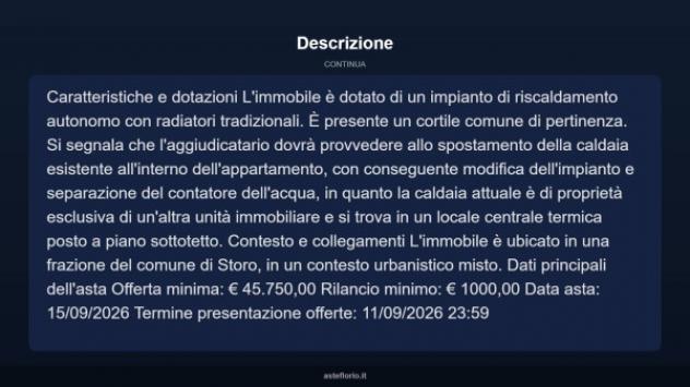 Immobile in asta di 70 m² in vendita a Storo - Foto 6