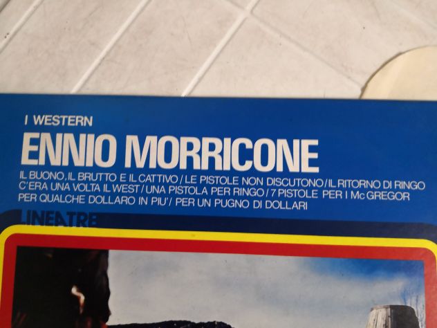 Disco Vinile Lp 33 giri di Ennio Morricone - "I Western" originale del 1983. - Foto 2