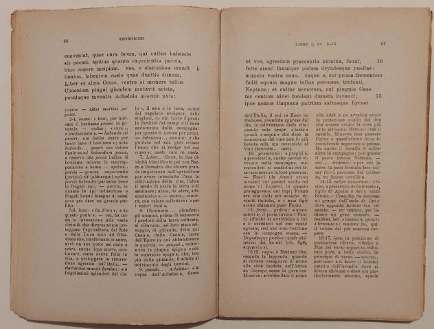 Egloghe e Georgiche passi scelti di Virgilio Ed.Società anonima Dante Alighieri, - Foto 2