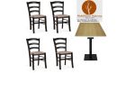 Set Trieste Per Arredamento Bar Ristorante Pizzeria Stile Moderno