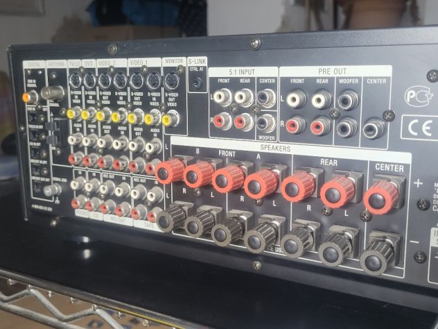 Sinto Amplificatore Professionale Sony Str DA50ES selettore om 120W, 10/50Khz - Foto 5