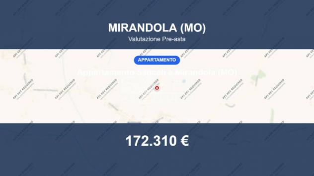 Immobile in asta di 183 m² in vendita a Mirandola