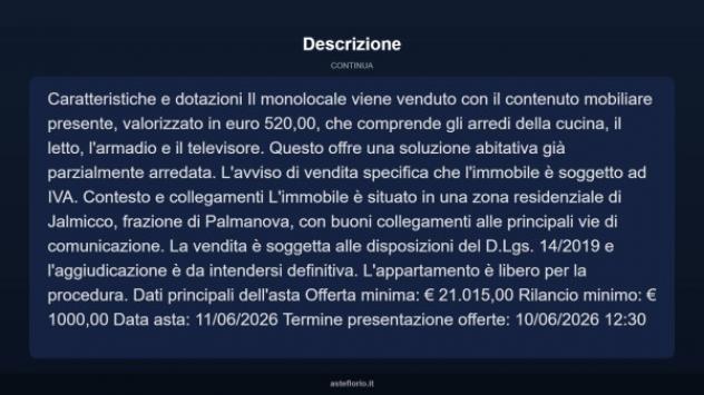 Immobile in asta di 30 m² in vendita a Palmanova - Foto 11