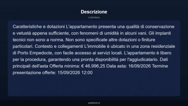 Immobile in asta di 138 m² con più di 5 locali in vendita a Porto Empedocle - Foto 4
