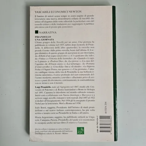 Una Giornata - Pirandello - Newton - 1995 - TRACCIATA! - Foto 4
