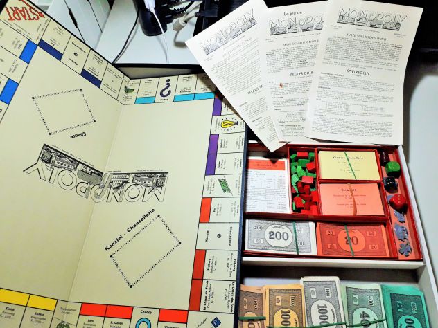 Monopoly Carlit Zurich anni '50 da Collezione Edizione originale per la Svizzer - Foto 2