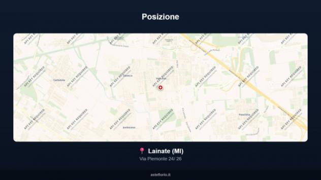 Immobile in asta di 303 m², box auto in vendita a Lainate - Foto 14