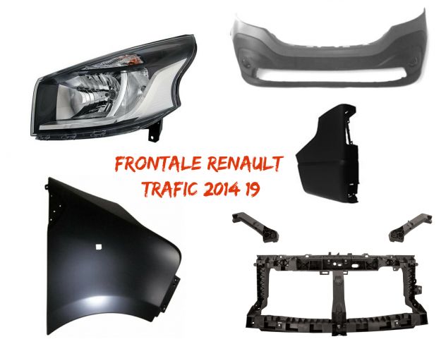 Renault Trafic musata paraurti fanale parafango cantonale 2014 15 16 17 18 19