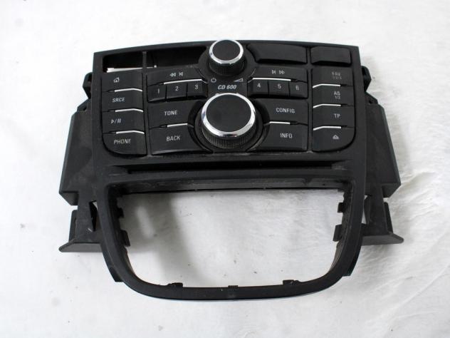 13409864 GRUPPO DI COMANDO AUTORADIO OPEL MERIVA B 1.6 D 100KW 6M 5P (2016) RICAMBIO USATO - Foto 3