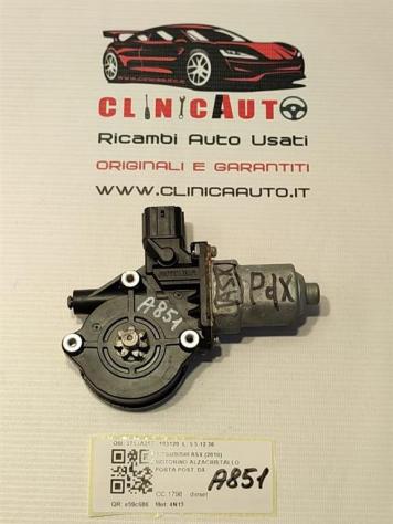 MOTORINO ALZAVETRO POSTERIORE DESTRA MITSUBISHI ASX 1° Serie 5713A257 (10) - Foto 2