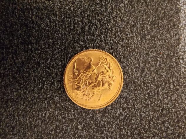 Sterlina oro 1967