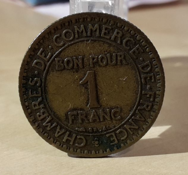 Francia, BON POUR 1 FRANC 1922. - Foto 8