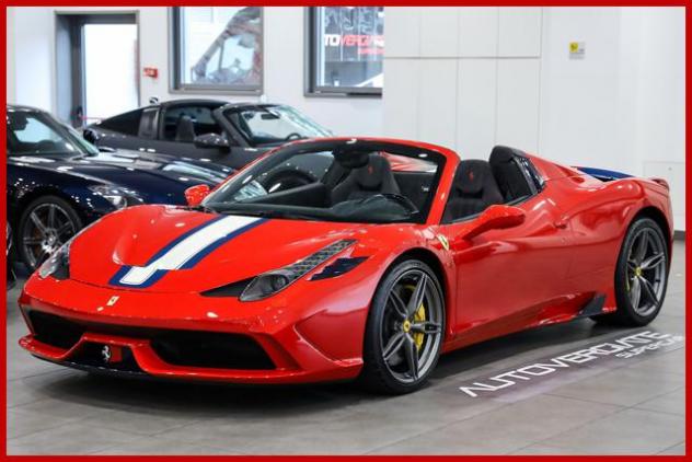 FERRARI 458 Speciale aperta**|ROSSO F1 2007|LIVREA BLU NART| rif. 23046319