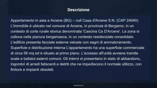 Immobile in asta di 56 m² in vendita a Arcene - Foto 17