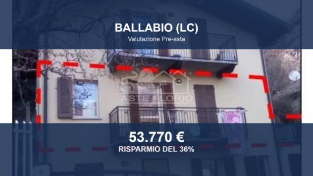 Immobile in asta di 72 m² in vendita a Ballabio