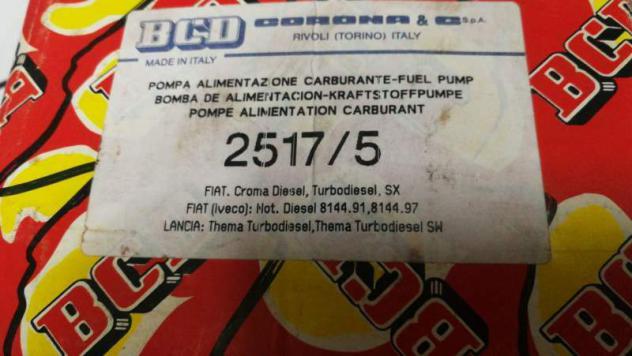 Pompa C Diesel Fiat Croma Thema Iveco 8144.91 8144.97 2517/5 - Foto 4