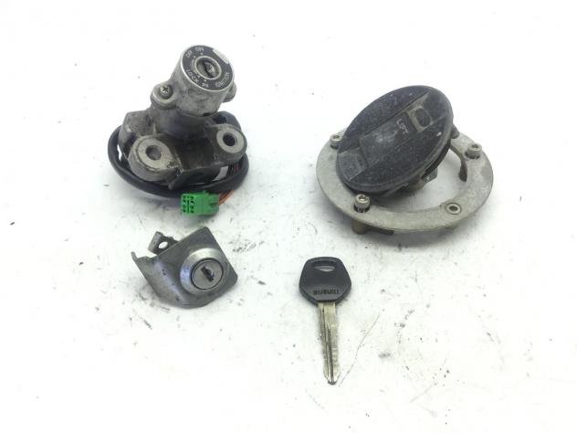SUZUKI SV 650 BLOCCHETTO ACCENSIONE SERRATURA TAPPO BENZINA E CHIAVE 2008 BY111