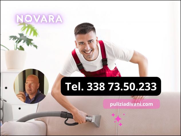 LAVAGGIO DIVANI E POLTRONE A NOVARA
