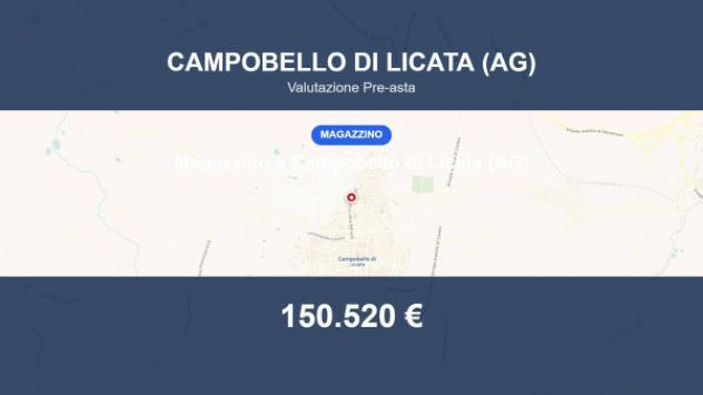 Immobile in asta di 618 m² in vendita a Campobello di Licata