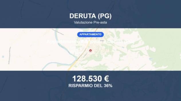 Immobile in asta di 193 m² con più di 5 locali e box auto in vendita a Deruta
