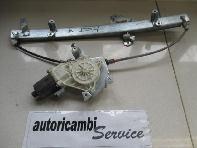 0130822203 MOTORINO MECCANISMO ALZACRISTALLO PORTA ANTERIORE DESTRA NISSAN MICRA 1.2 B 59KW 5M 3P (2005) RICAMBIO USATO