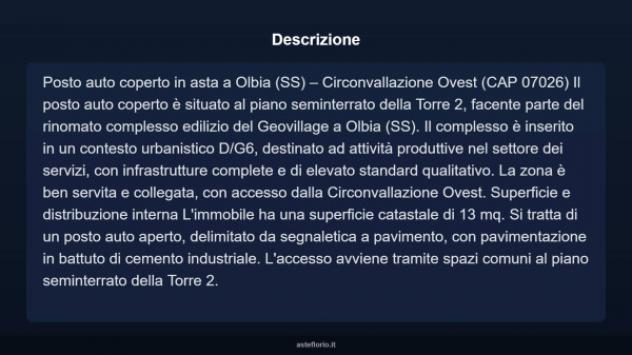 Immobile in asta di 13 m² in vendita a Olbia - Foto 4