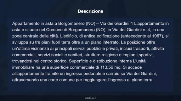 Immobile in asta di 118 m² in vendita a Borgomanero - Foto 8