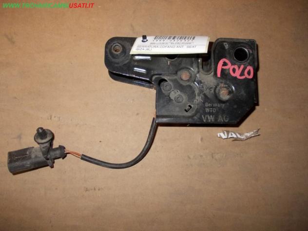 SERRATURA COFANO ANT. SEAT IBIZA (6L)  Carrozzeria  Lamierati esterni  Cofano  Serratura cofano SEAT - IBIZA - 01-01-2002 - 01-05-2008