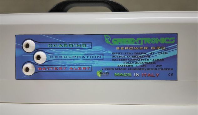 CARICABATTERIE RIGENERATORE AUTOMATICO BAT.ESAUSTE Nuovo - Foto 3