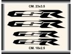 4 ADESIVI GSR suzuki