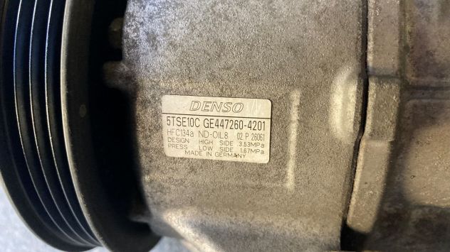 Compressore climatizzatore Toyota Yaris 1.3 benzina del 2013 (447260-4201) - Foto 6