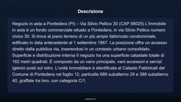 Immobile in asta di 162 m² in vendita a Pontedera - Foto 7