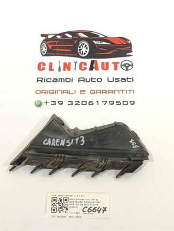 STAFFA PARAURTI ANTERIORE KIA Carens Serie 86551-A4000 G4FD benzina 1591 (1318)