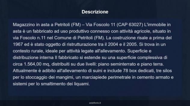 Immobile in asta di 1564 m² in vendita a Petritoli - Foto 10