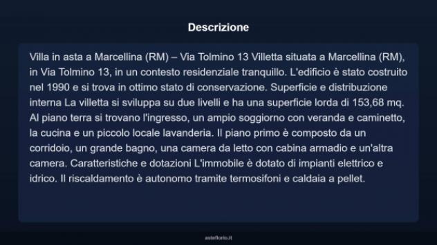 Immobile in asta di 153 m² in vendita a Marcellina - Foto 16