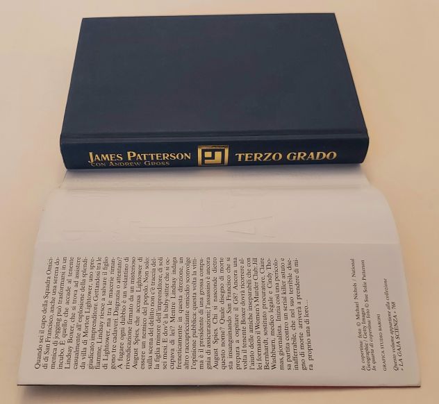 TERZO GRADO DI JAMES PATTERSON E ANDREW GROSS ED.LONGANESI & C.2005 NUOVO - Foto 5