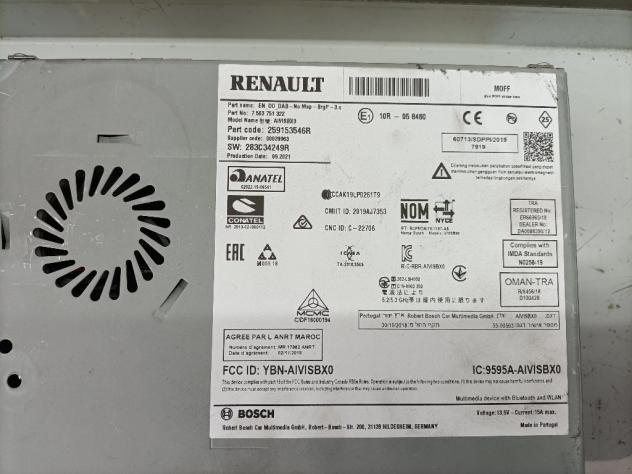 DISPLAY RENAULT CLIO Serie V H4D460 (19) - Foto 3