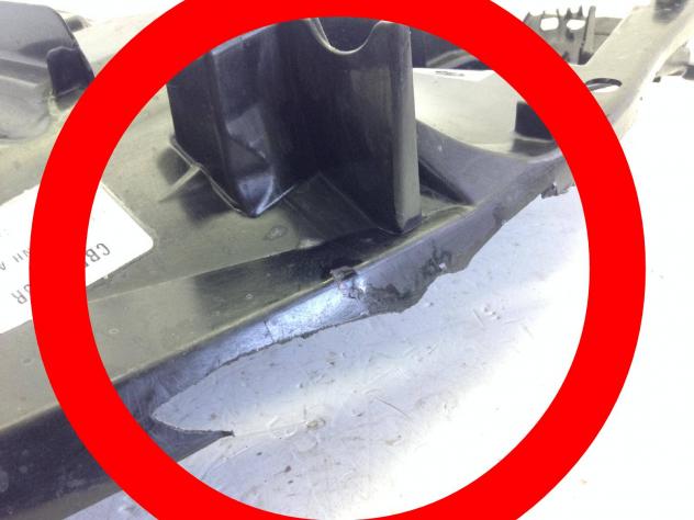 HONDA CBR RR ABS KM0 600 PARAFANGO POSTERIORE INTERNO SOTTOCODA 2024 2026 - Foto 3