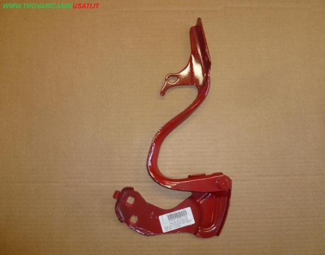 CERNIERA D.COFANO ANT. ROSSA FIAT 500 (312-3P/83) Carrozzeria Lamierati esterni Cofano Cerniera cofano ABARTH - 500 / 595 / 695 - 01-07-2008 - 01