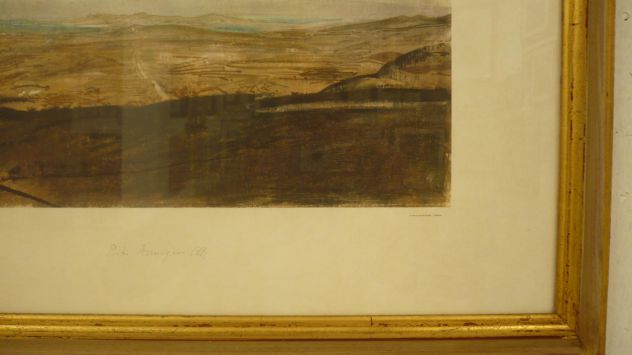 Stampa di Pietro Annigoni PAESAGGIO IRLANDESE - Foto 8