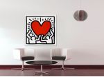 Quadro Keith Haring dipinto con spedizione in regalo