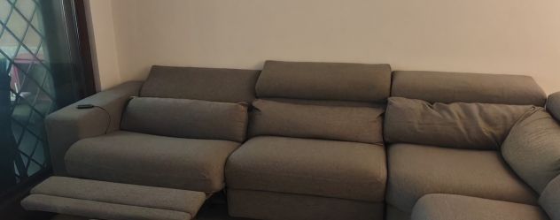 POLTRONESOFA' Divano Angolare con Penisola e Pouf - Foto 8