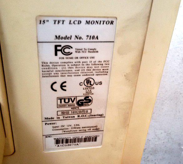 Monitor LCD 15 pollici 4:3 - Foto 3