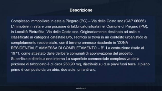 Immobile in asta di 268 m² in vendita a Piegaro - Foto 6