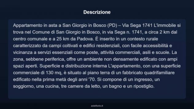 Immobile in asta di 130 m² in vendita a San Giorgio in Bosco - Foto 11