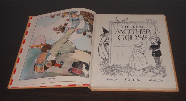 THE REAL MOTHER GOOSE, illustrated by BLANCHE FISHER WRIGHT, London 1961. - Foto 6