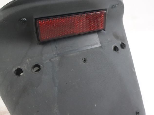 MALAGUTI F15 FIREFOX 50 05704403 SUPPORTO TARGA PORTATARGA LICENSE PLATE HOLDER CON FORI - Foto 2