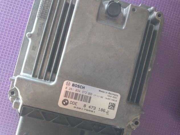 CENTRALINA MOTORE BMW F31 F30 ECU 0281034972 8473186-01 CENTRALINA MOTORE BMW X - Foto 2