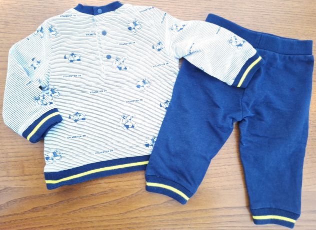 Abbigliamento in cotone taglia 6-9 mesi - Foto 2